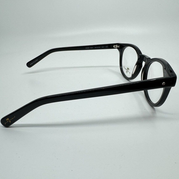 7 For All Mankind Model 7906 50-19-140 Eyeglasses Frame Black Round H9703 - Picture 4 of 8